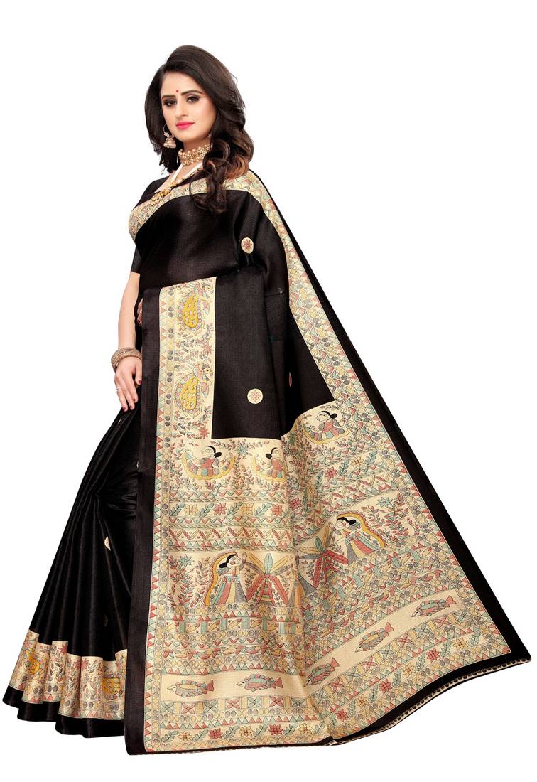 khadi saree with blouse