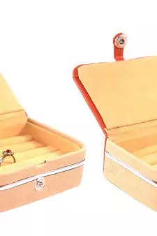 Brown jewellery-box