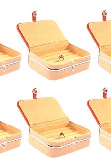Brown jewellery-box