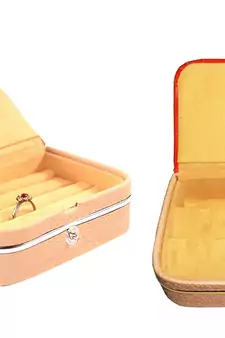 Brown jewellery-box