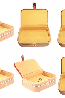 Brown jewellery-box
