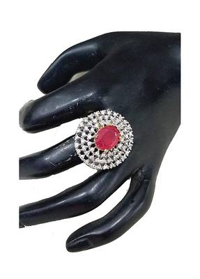 Red zircon  jewellery 1