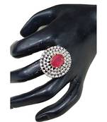 Red zircon  jewellery