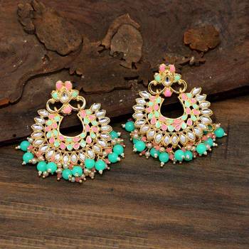 Turquoise Danglers Drops 2