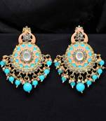 Turquoise Danglers Drops