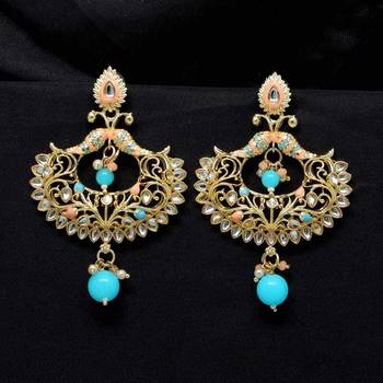 Turquoise Danglers Drops 1