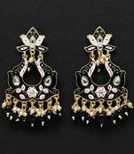 Black Danglers Drops