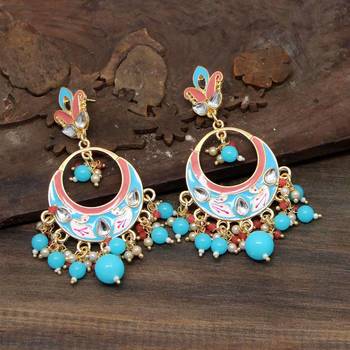Turquoise Danglers Drops 2