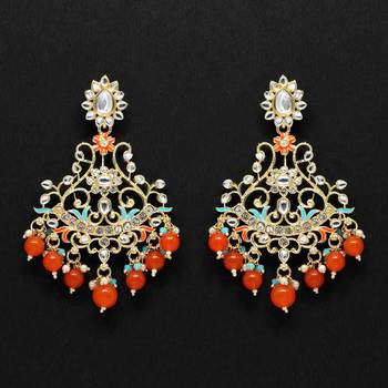 Orange Danglers Drops 1