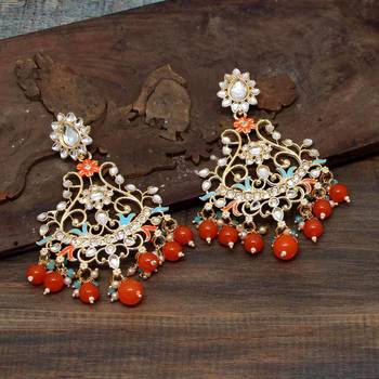 Orange Danglers Drops 2