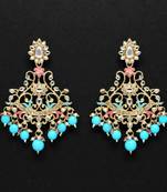 Turquoise Danglers Drops