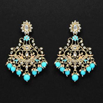 Turquoise Danglers Drops 1