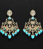 Turquoise Danglers Drops