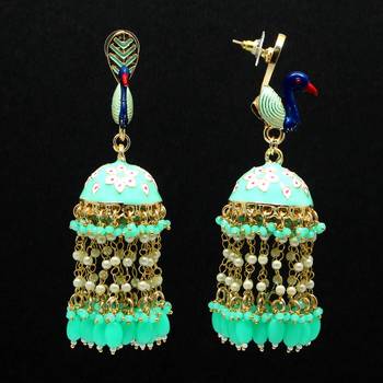 Green Jhumkas 1