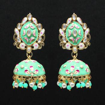 Green Jhumkas 1