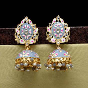 Grey Jhumkas 2
