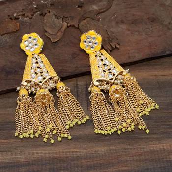 Yellow Danglers Drops 2