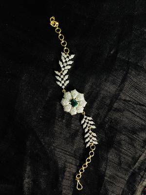 Gold diamond bracelets 1