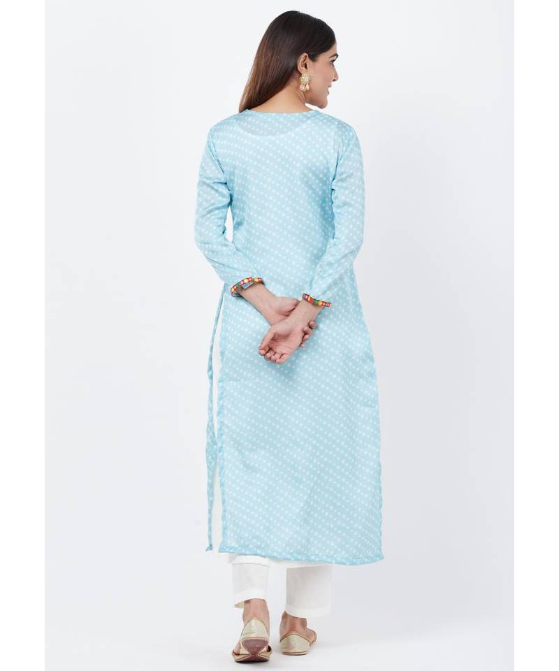 Arctic Blue Bandani Jacket with Under Shirt and Pants