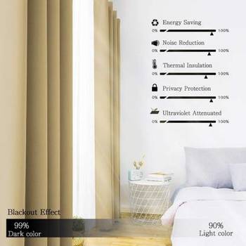 Indiancraft (5ft) Polyester Window Curtain (Pack Of 2) (Plain, Beige) 4