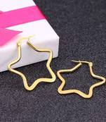 Gold na danglers-drops