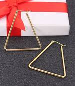 Gold na danglers-drops