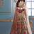 Multi Colored Partywear Designer Embroidered Tapeta Silk Lehenga Choli