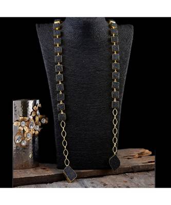 Black Beautiful Smart Look Designer Fashionable Unique Style Scarf Necklaces 2