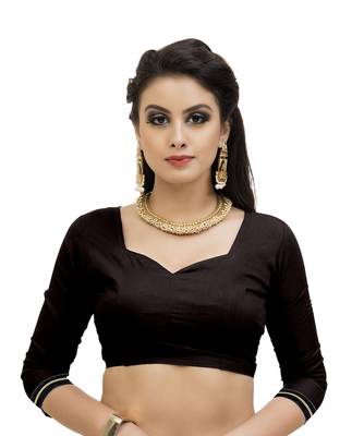 yellow embroidered georgette saree with blouse 5