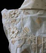 Off-White Embroidered Khaddi Designer Suit Fabric