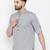 Grey plain pure cotton men-kurtas