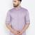 Purple plain pure cotton men-kurtas