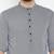 Grey plain pure cotton men-kurtas