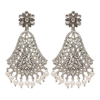 Silver Danglers Drops 1
