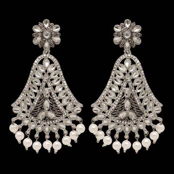 Silver Danglers Drops 3
