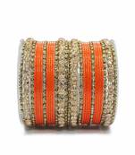 Orange Zircon Bangles And Bracelets