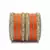 Orange Zircon Bangles And Bracelets