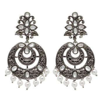 Silver Danglers Drops 1