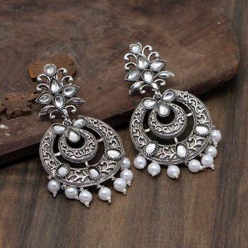 Silver Danglers Drops 4
