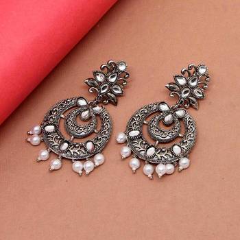 Silver Danglers Drops 5
