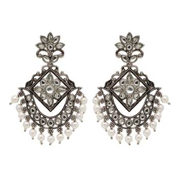 Silver Danglers Drops 1