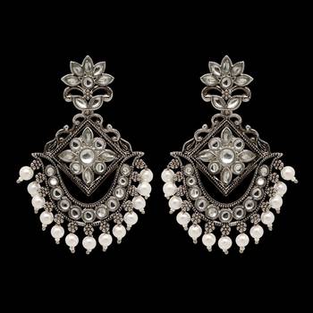Silver Danglers Drops 3
