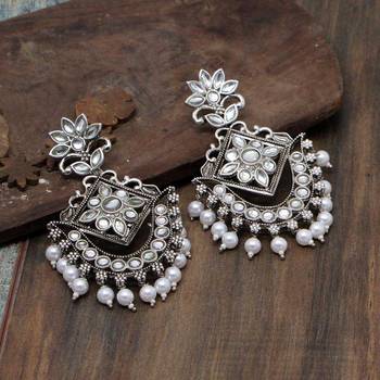 Silver Danglers Drops 4