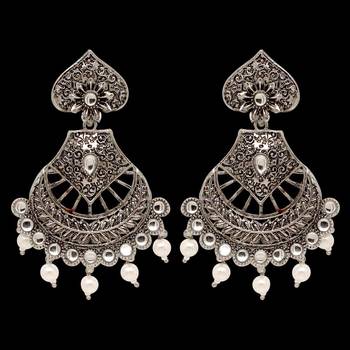 Silver Danglers Drops 3