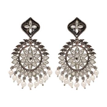 Silver Danglers Drops 1
