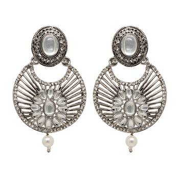 Silver Danglers Drops 1