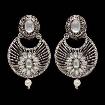 Silver Danglers Drops 3