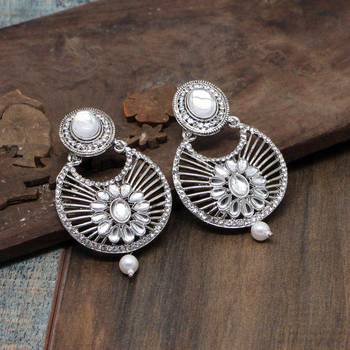 Silver Danglers Drops 4