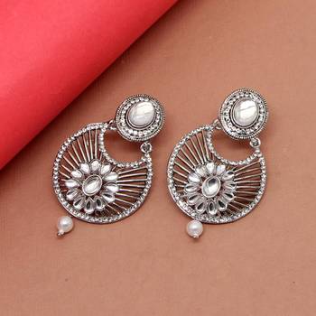 Silver Danglers Drops 5