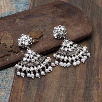 Silver Danglers Drops 4